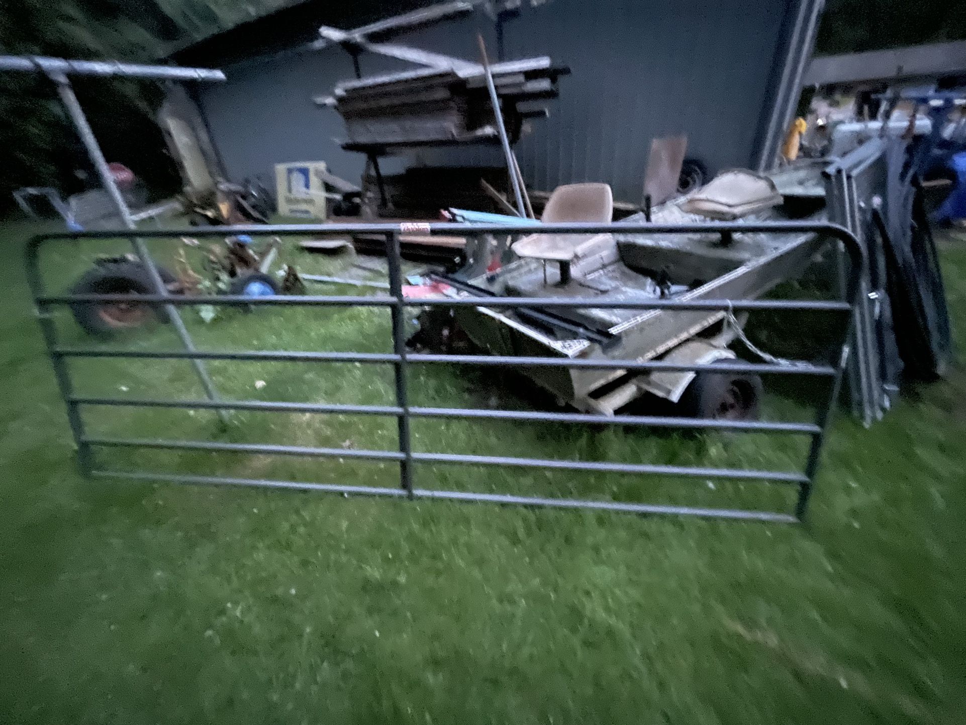 12’ Steel Tube Farm Gate