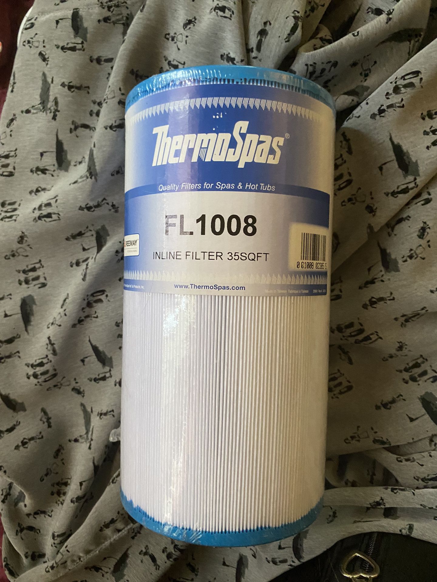 ThermoS Spas FL1008 In-Line Filter 35 Ft.² For Hot Tub