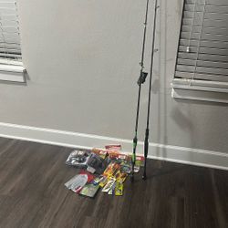 Fishing Pole And Bait
