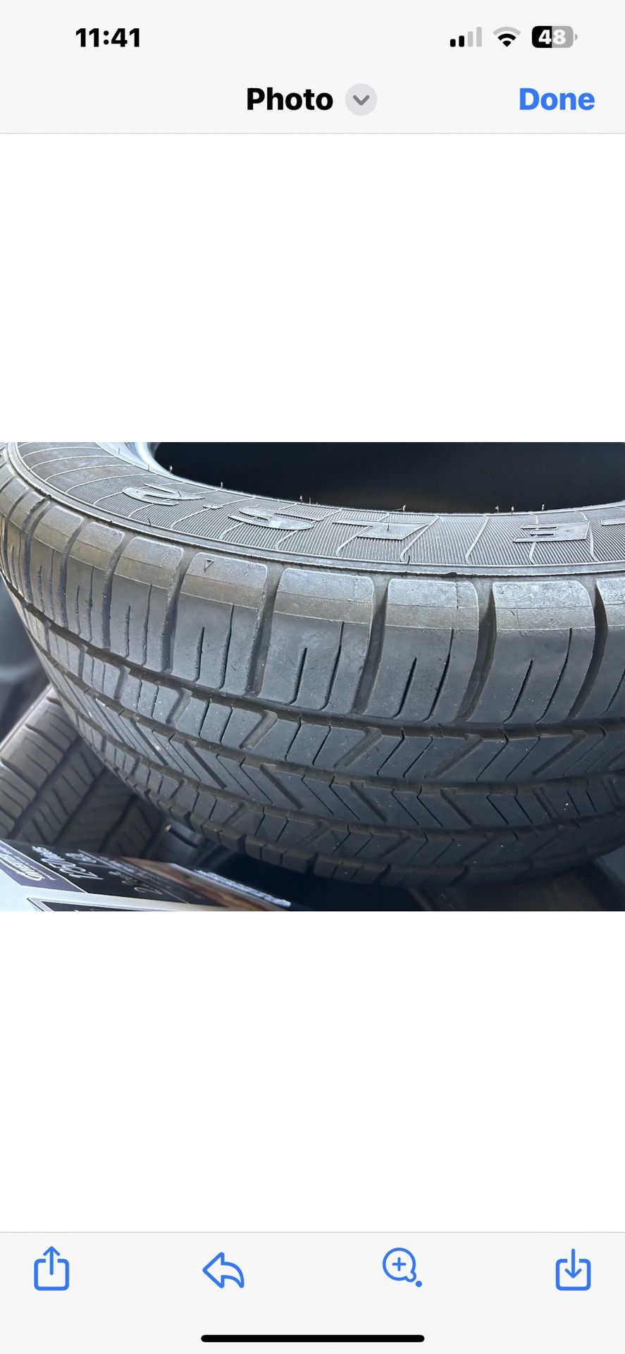 4 Good Year Tires Like New
