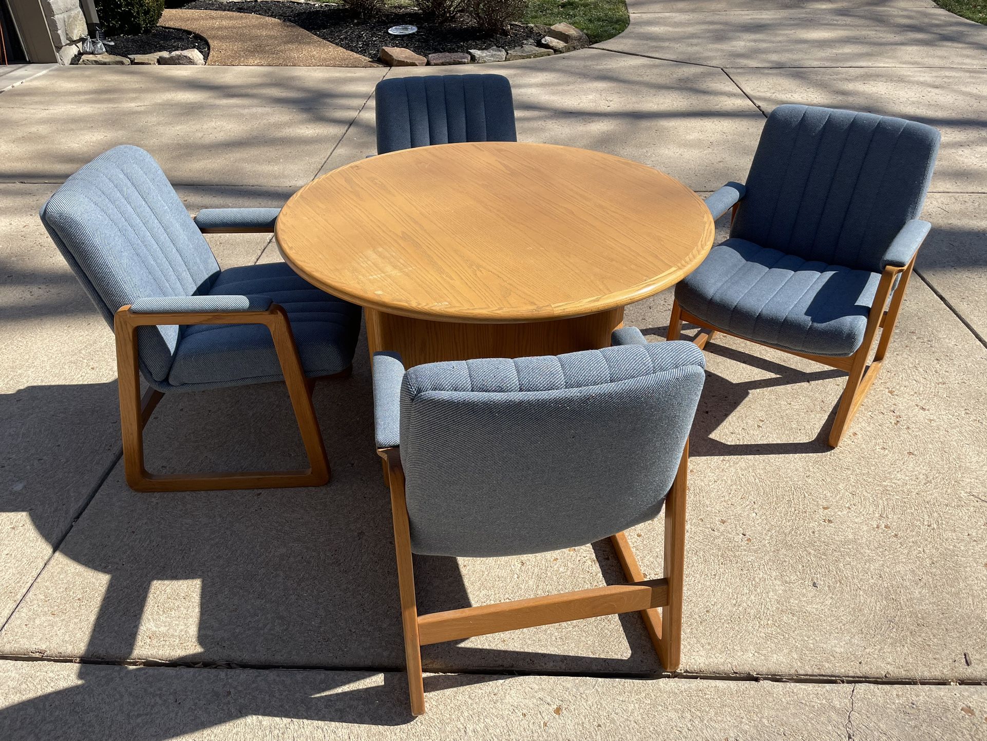 Solid Wood Table & Chairs