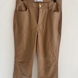 Zara Women’s Tan Bootcut Jeans