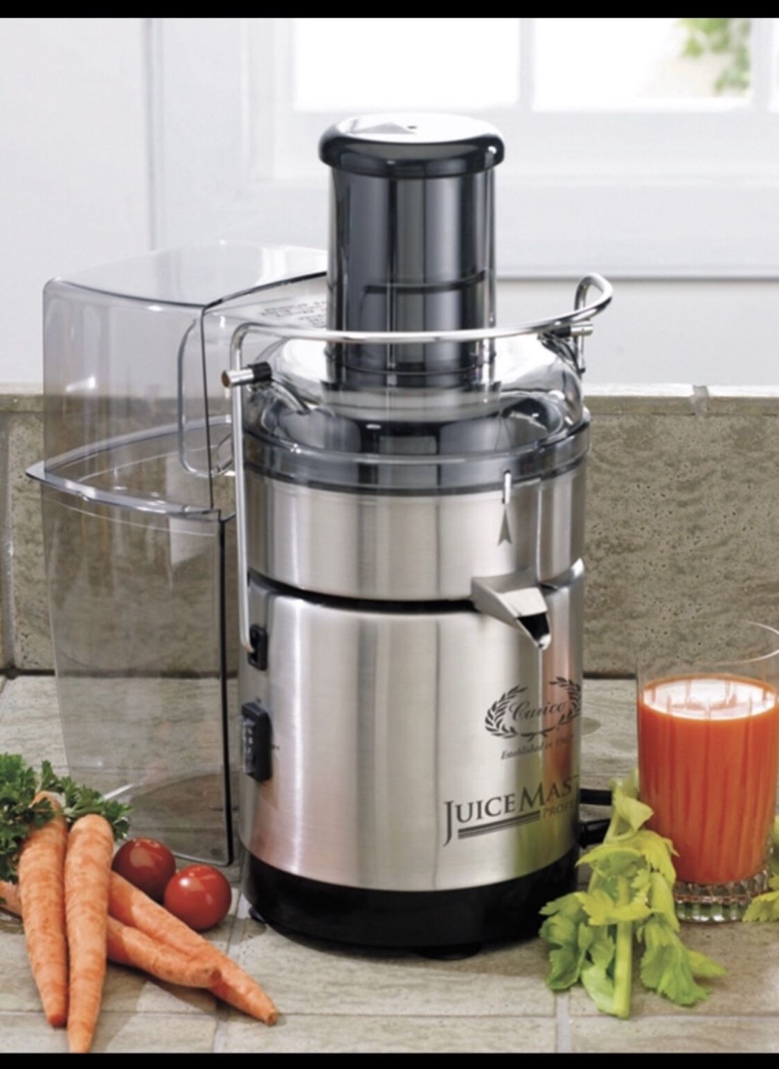 JuiceMaster Pro - Commercial grade stainless steel juicer