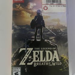 The Legend of Zelda Breath of the Wild, Nintendo Switch