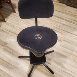 Roc n Soc Spring Loaded 5 Leg Drum Throne, or Guitar Chair with Back Rest