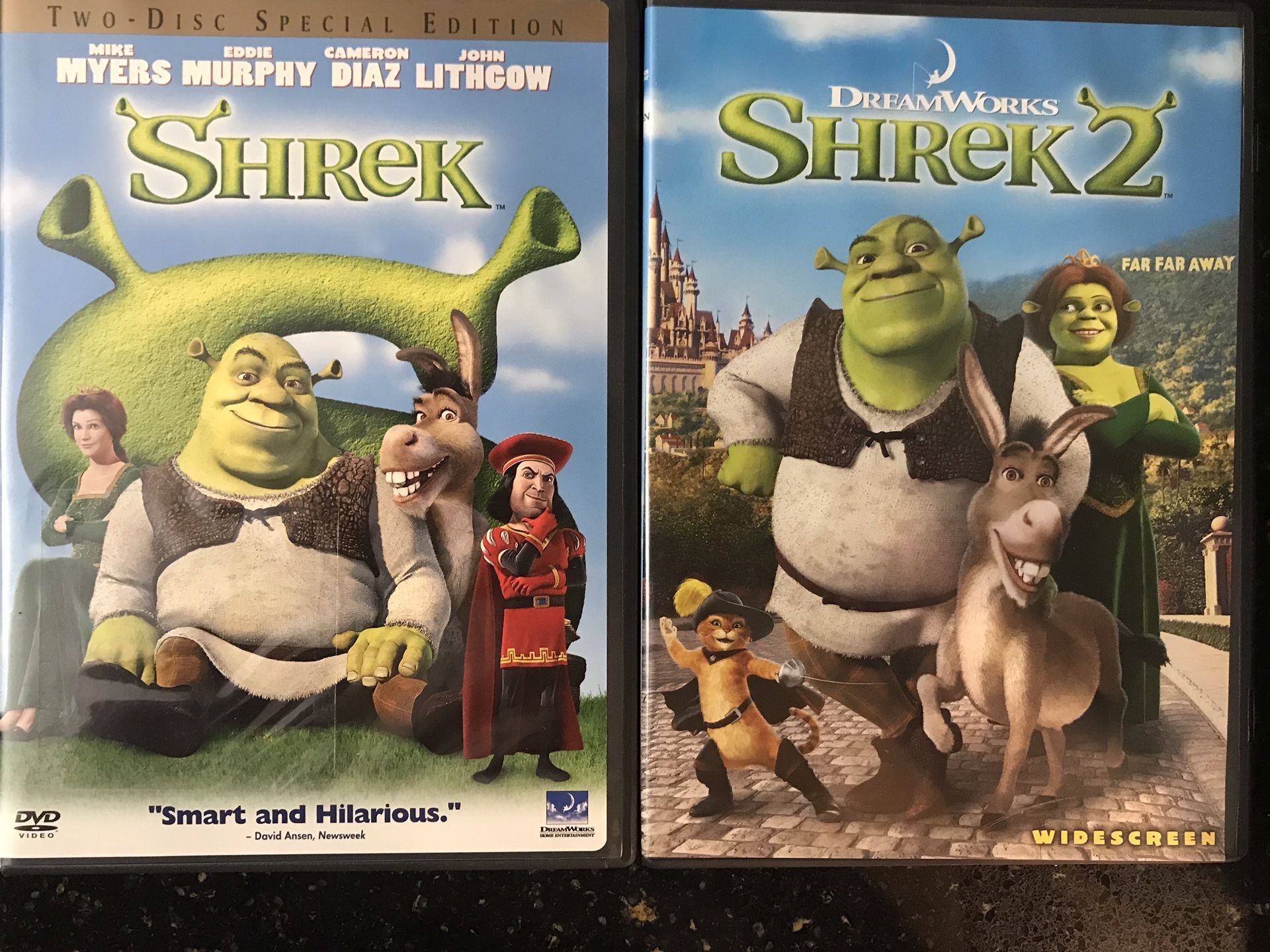 Shrek DVD Collection