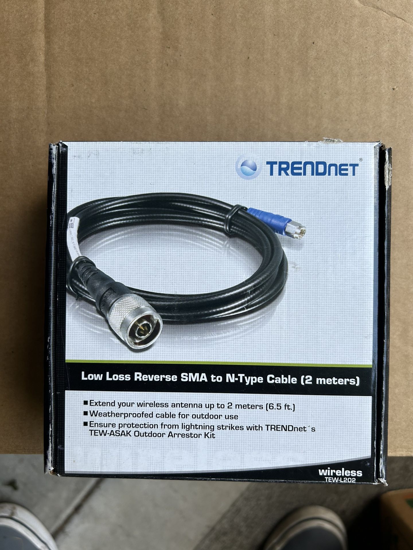 Trendnet SMA To N-Type Cable 2 Meters
