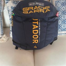 Blue Gracie Barra Lutador Backpack -Jiu jitsu