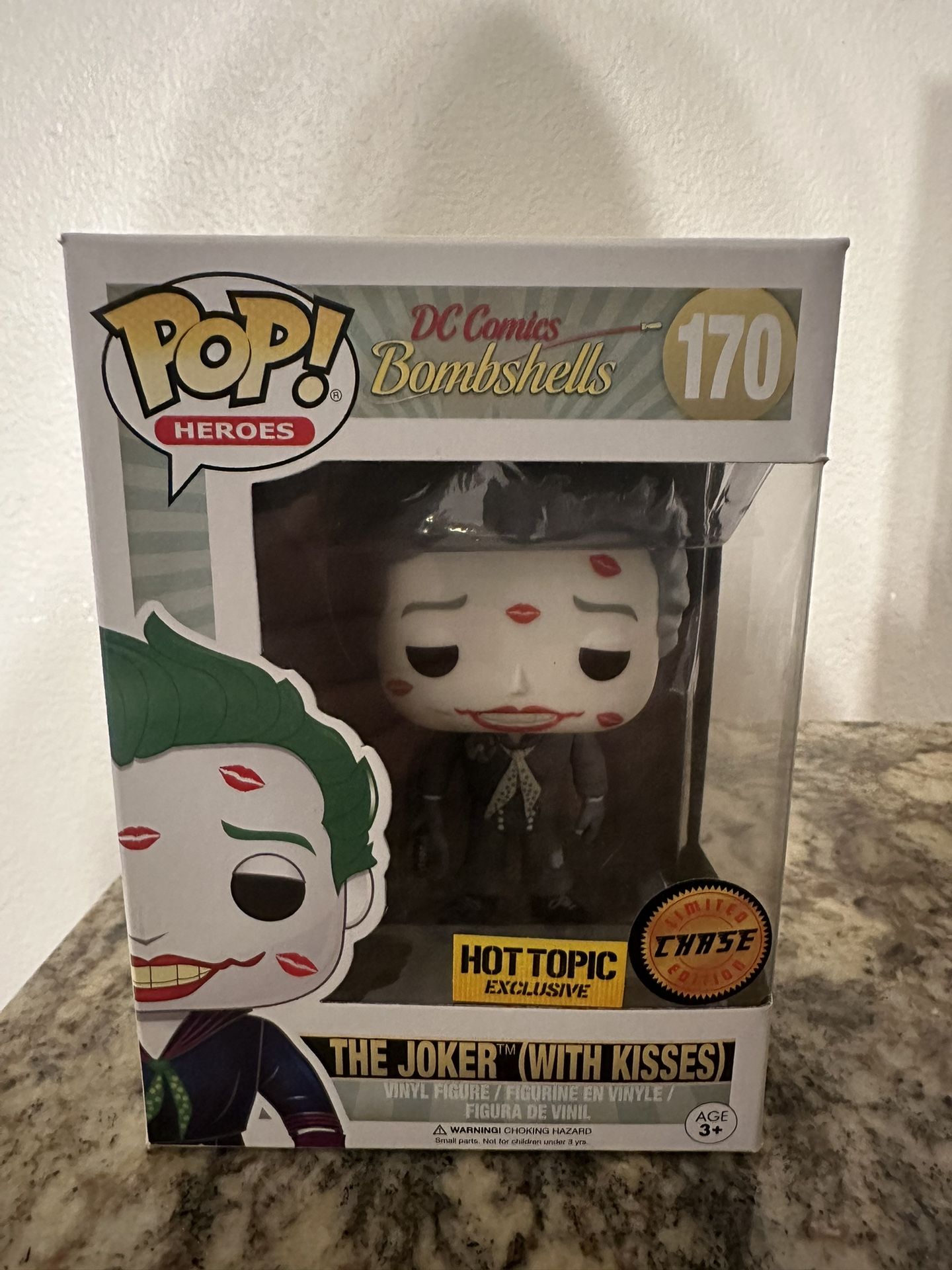 The Joker With Kisses *CHASE* Funko Pop!