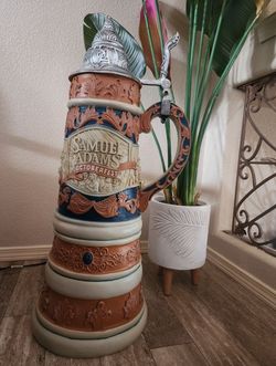Samuel Adams Beer Stein