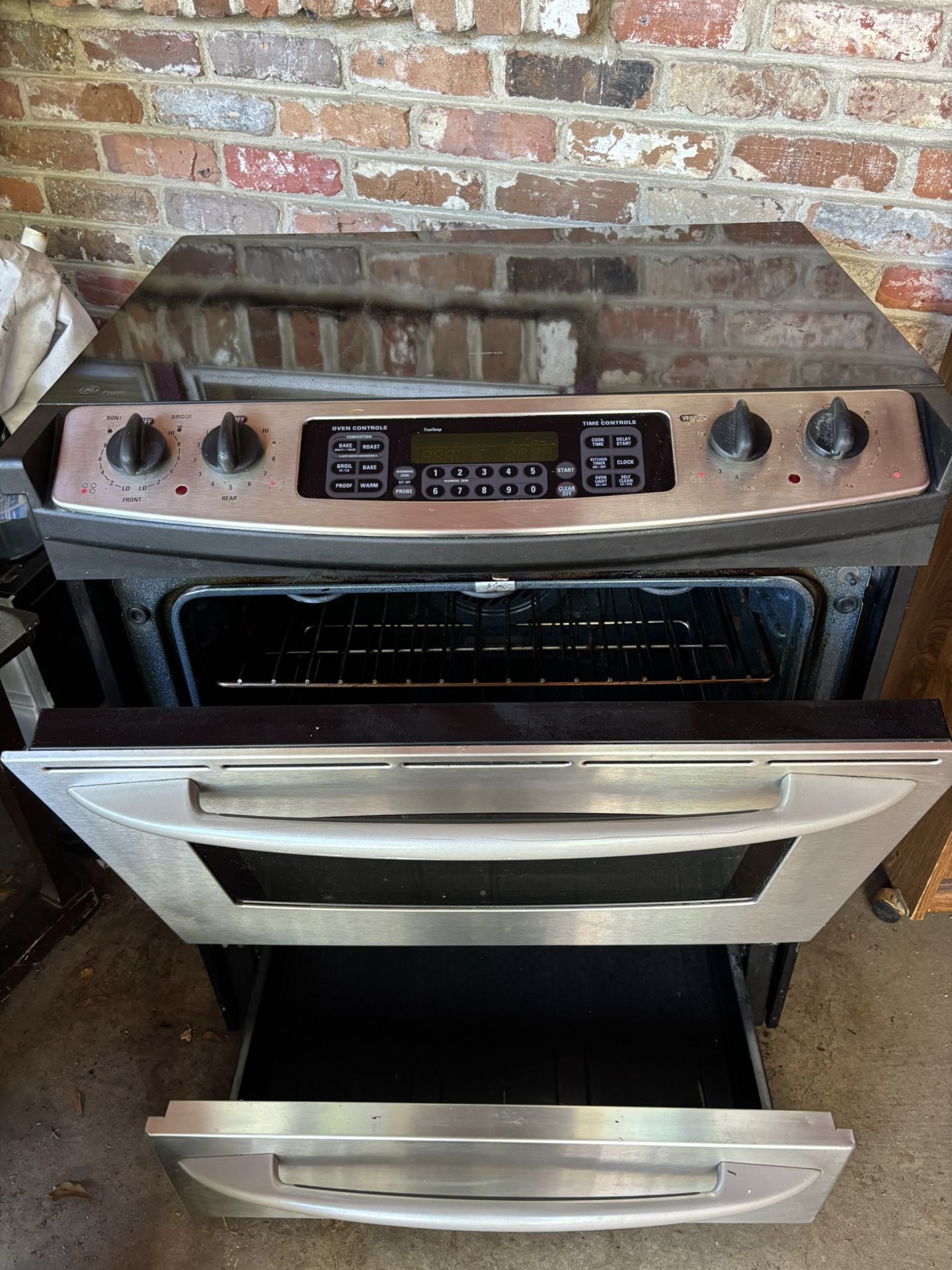 GE Profile 30” Slide In Electric Range