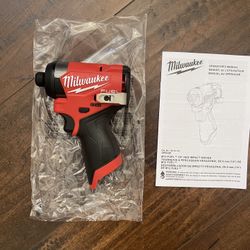 New M12 Milwaukee Fuel Impact Driver