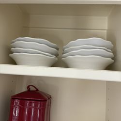 Princess house white bowls