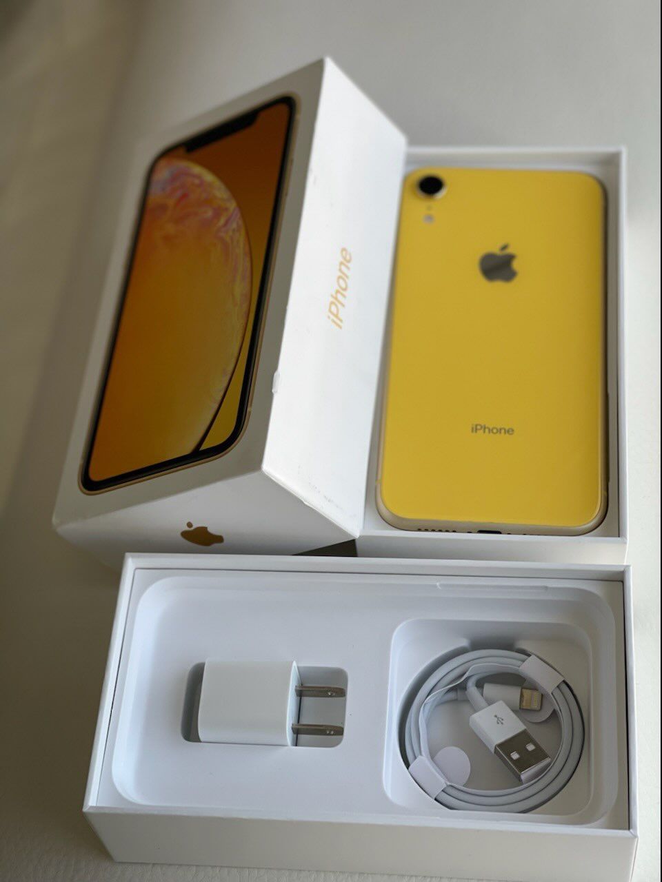 100% Battery Health iPhone XR Unlocked Available In Black/ Red