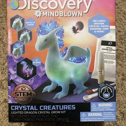 Discovery Mindblown Crystal Creature Growing Kit - Dragon