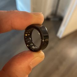 Oura Gen3 Heritage Black Size 7 Smart Ring 