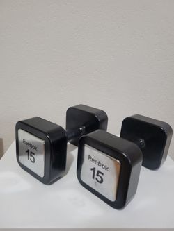 2 Reebok Dumbells