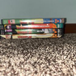 4 Dragon Ball Z DVDs