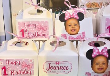 Custom Party Treat Boxes