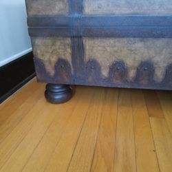 World Map Chest Coffee Table