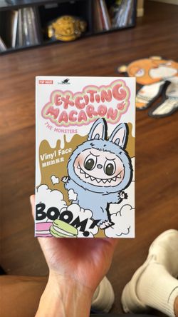 Labubu Exciting Macaron (boxed unopened)