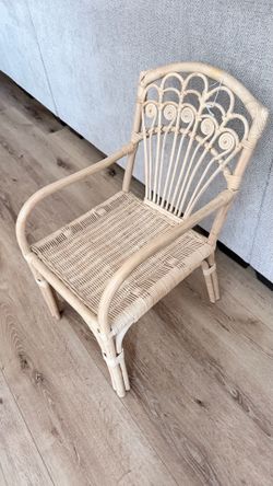 Kids rattan chair