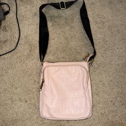 light pink crossbody purse