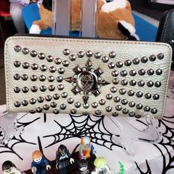 Champagne STUDDED WALLET
