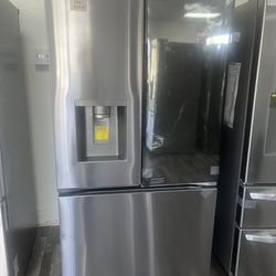 LRYKC2696S. 36”Wx29.5”D Refrigerator With Knock Knock Door Now $1499 MSRP$3599