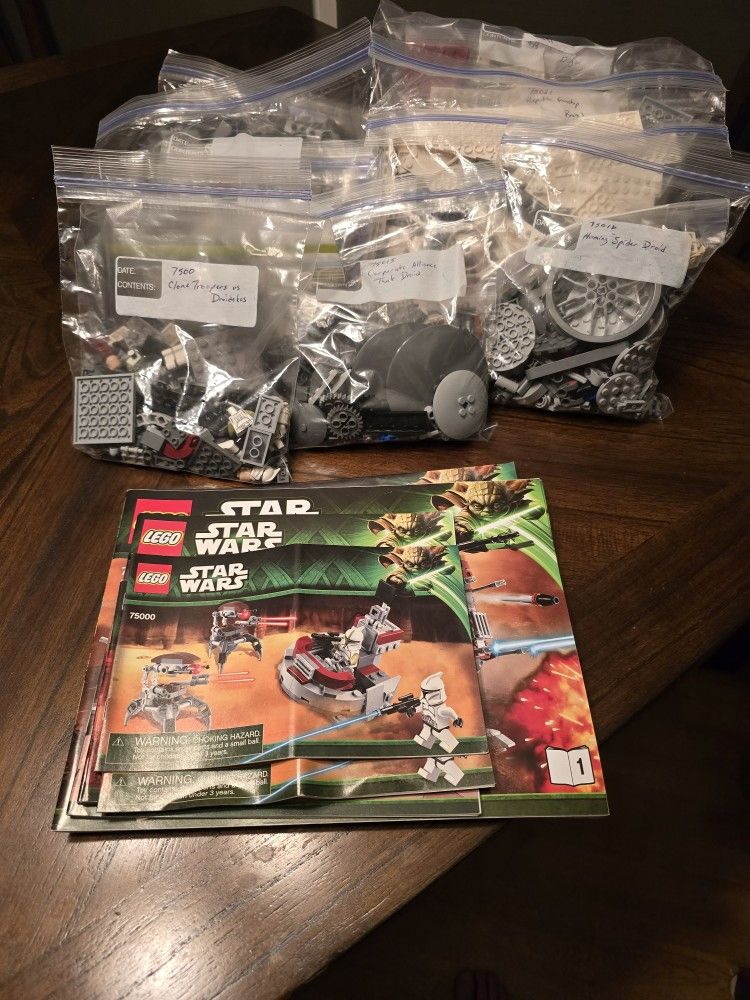 LEGO STAR WARS EPISODE II SETS
