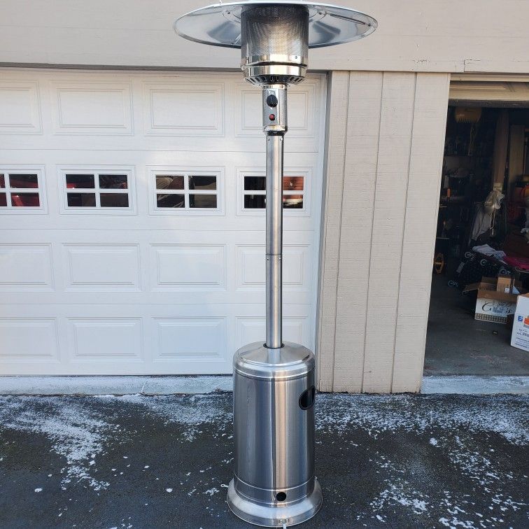 Outdoor heater good for decks or garage