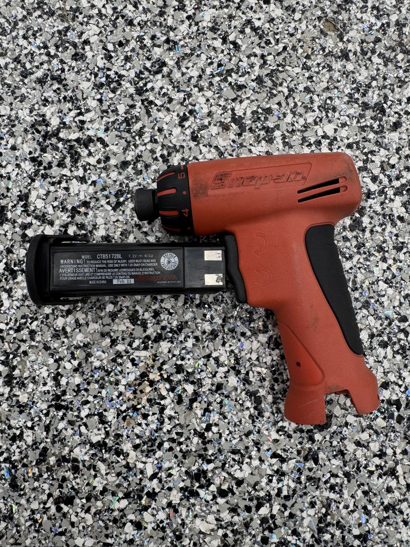 Snap-On Cordless Screwdriver