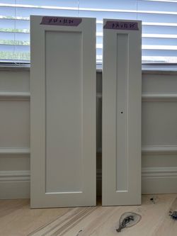 $5 Each White Shaker Cabinet Drawer Fronts Approximately 11x33 & 7x33
