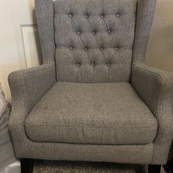 Grey chair 