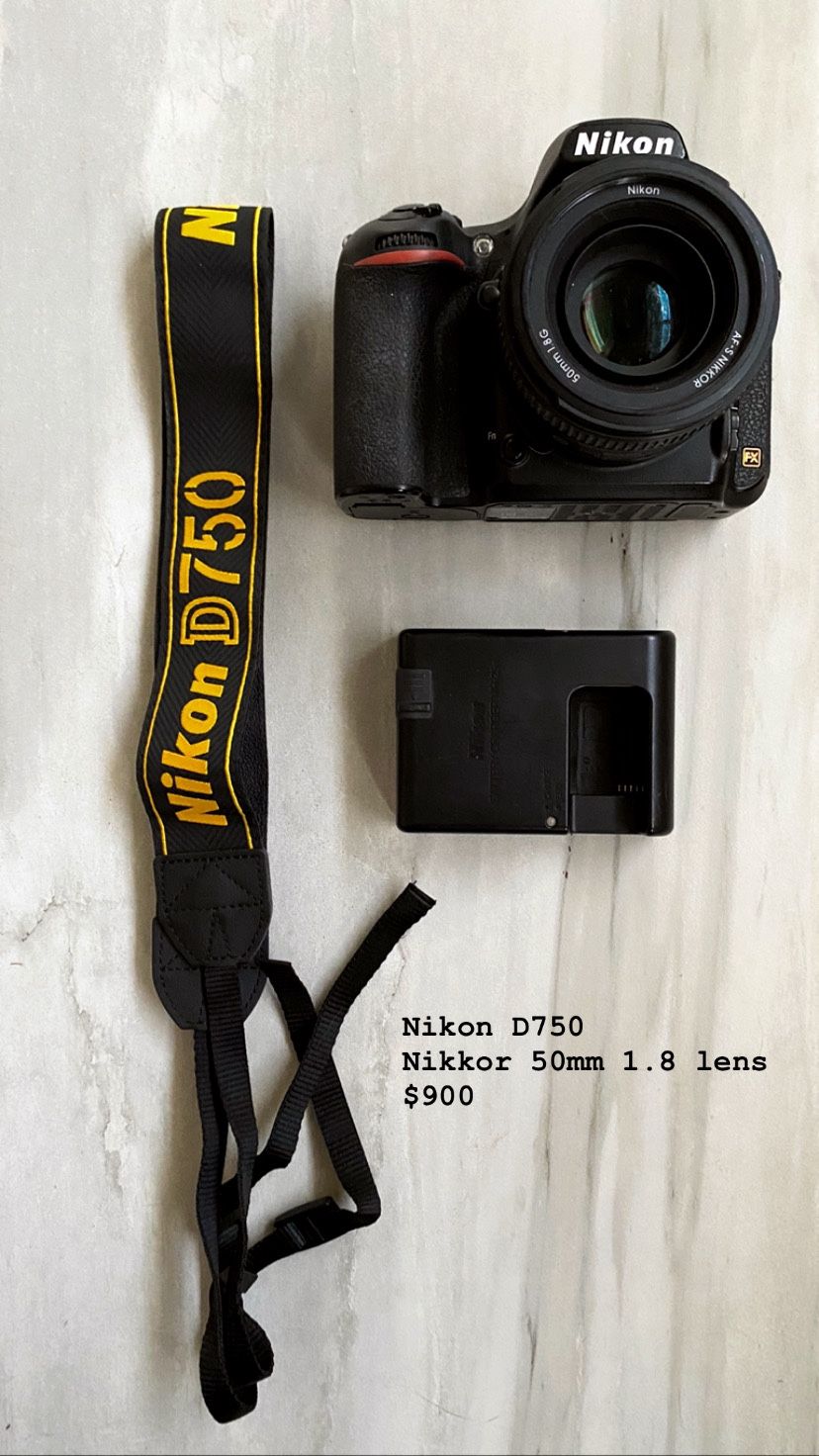 Nikon D750 DSLR Full frame camera