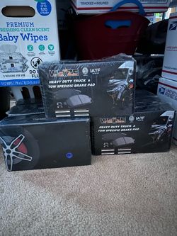 Lot of 7 New Weize Heavy Duty Truck & Tow Specific Brake Pads BPA-0(contact info removed)-D1400