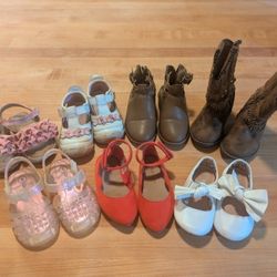 Baby Girl / Toddler Shoe Bundle - Size 5