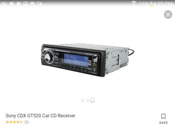 Sony cdx gt520
