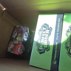 Perfect order pokemon center etb and booster box pkc