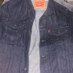 Dark Blue Levi’s Jean Jacket