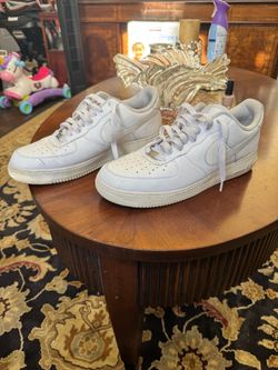 White Air Force Ones in great condition! (size 13)