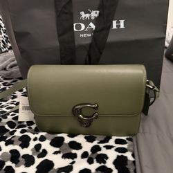 Authentic Coach studio army green