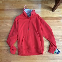 Red champion hoodie Medium 