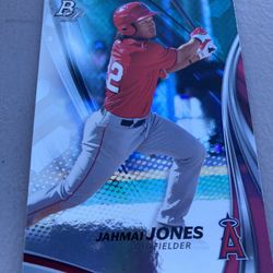 2017 Bowman Platinum Jahmai Jones Top Prospects Los Angeles Angels