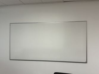 8’ X 4’ White Dry Erase Board 