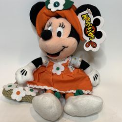 Disney Minnie Mouse May Birthstone Beanbag Plushie 