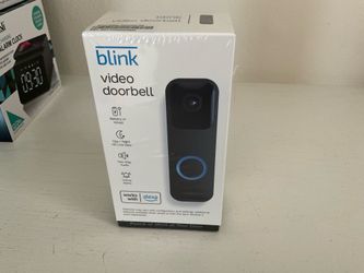 Blink video doorbell