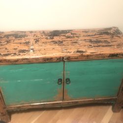 Rustic Wood Cabinet