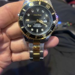 Louis poems Two Toned  submariner Watch