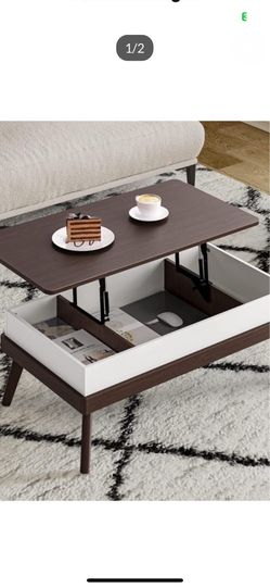 Coffee table brand in box